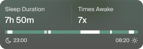 Wake up feeling refreshed app screenshot